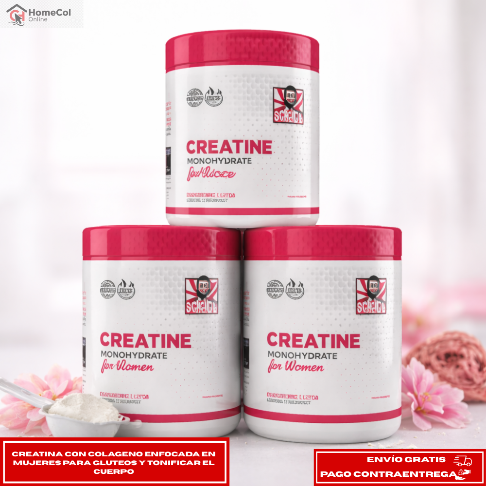 Oferta Especial 2x1: Old School Creatina™ - Fórmula Especial para Aumentar Glúteos y Busto