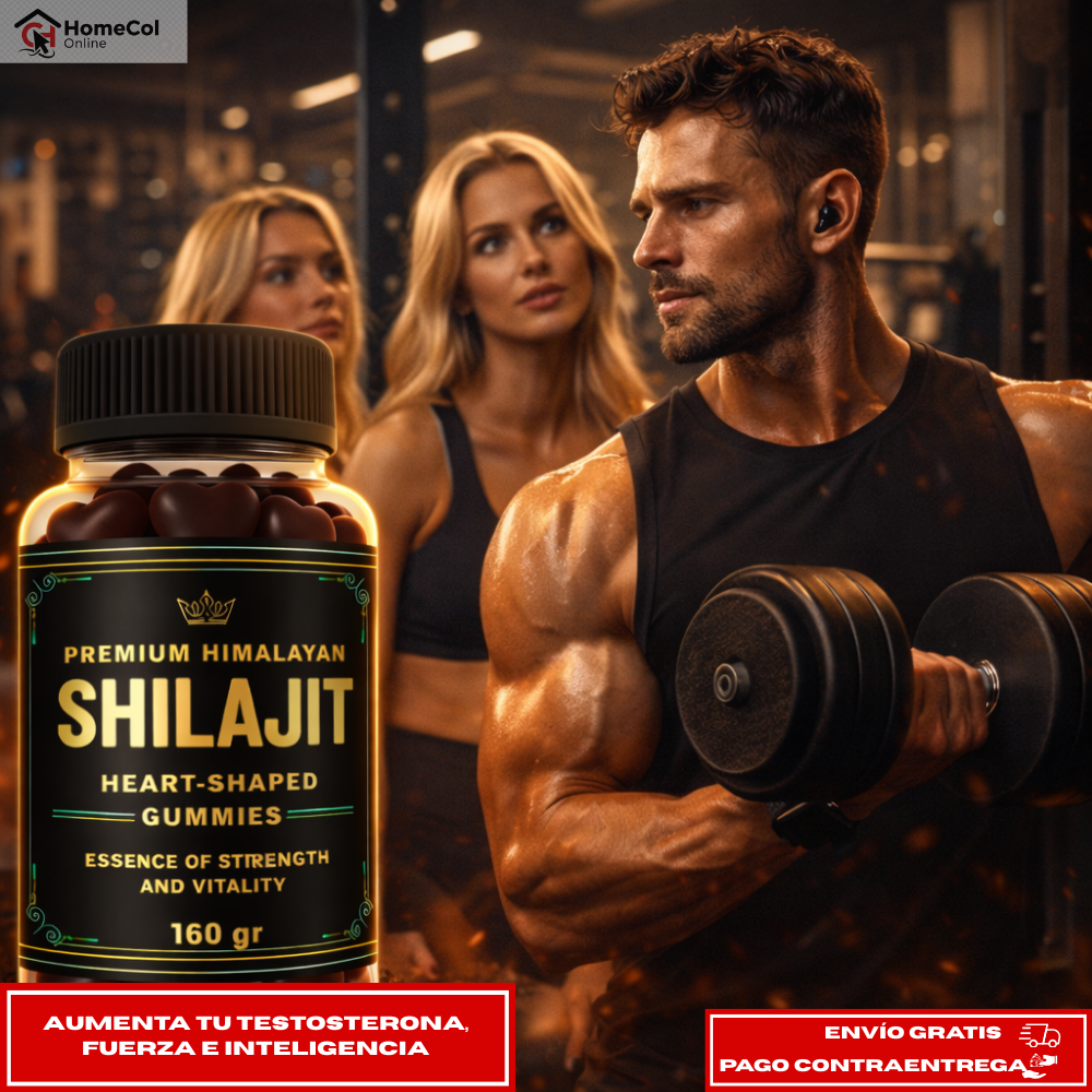 OFERTA ESPECIAL Gomitas Premium Shilajit™: Más energía, de forma natural