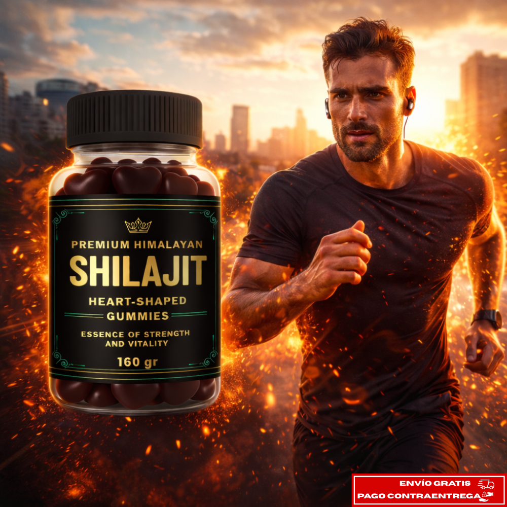 OFERTA ESPECIAL Gomitas Premium Shilajit™: Más energía, de forma natural